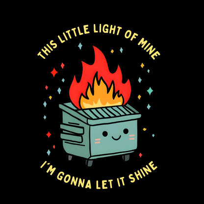 This Little Light of Mine I'm Gonna Let It Shine Geek T-Shirt
