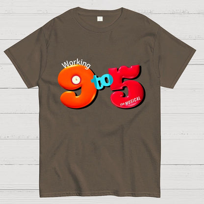 Working 9 to 5 Music Unisex Geek T-Shirt