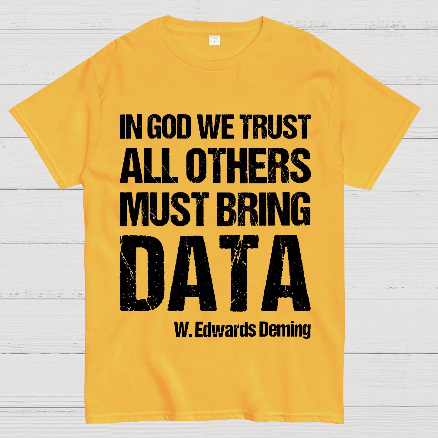 In God We Trust All Others Must Bring Data Essential Geek T-Shirt