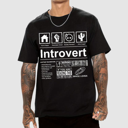 Introvert Label Geek T-Shirt
