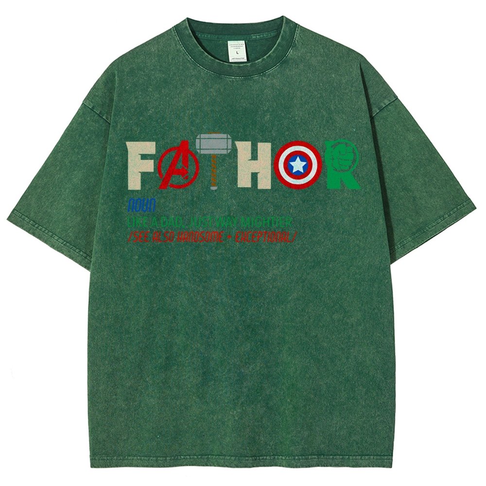 Father Day Vintage Distressed T-shirt