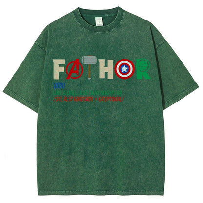 Father Day Vintage Distressed T-shirt