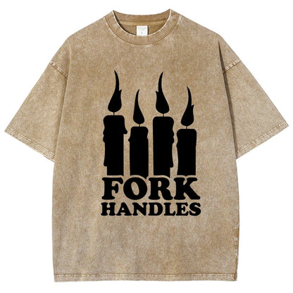 Or Is It Fork Handles？ Vintage Distressed T-shirt
