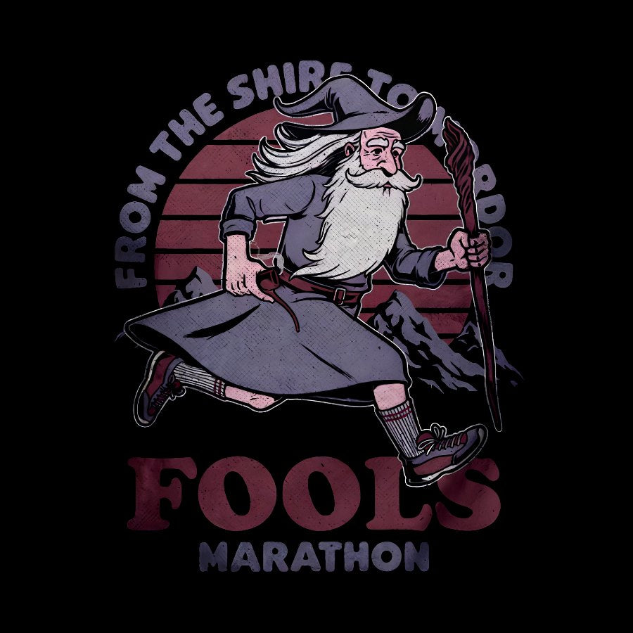 Fools Marathon Geek Cotton Sweatshirt