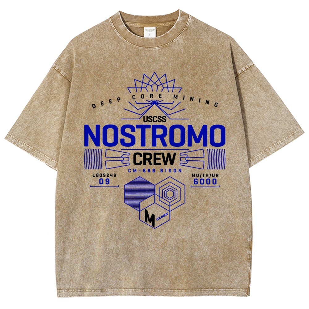Nostromo Crew Vintage Distressed T-shirt