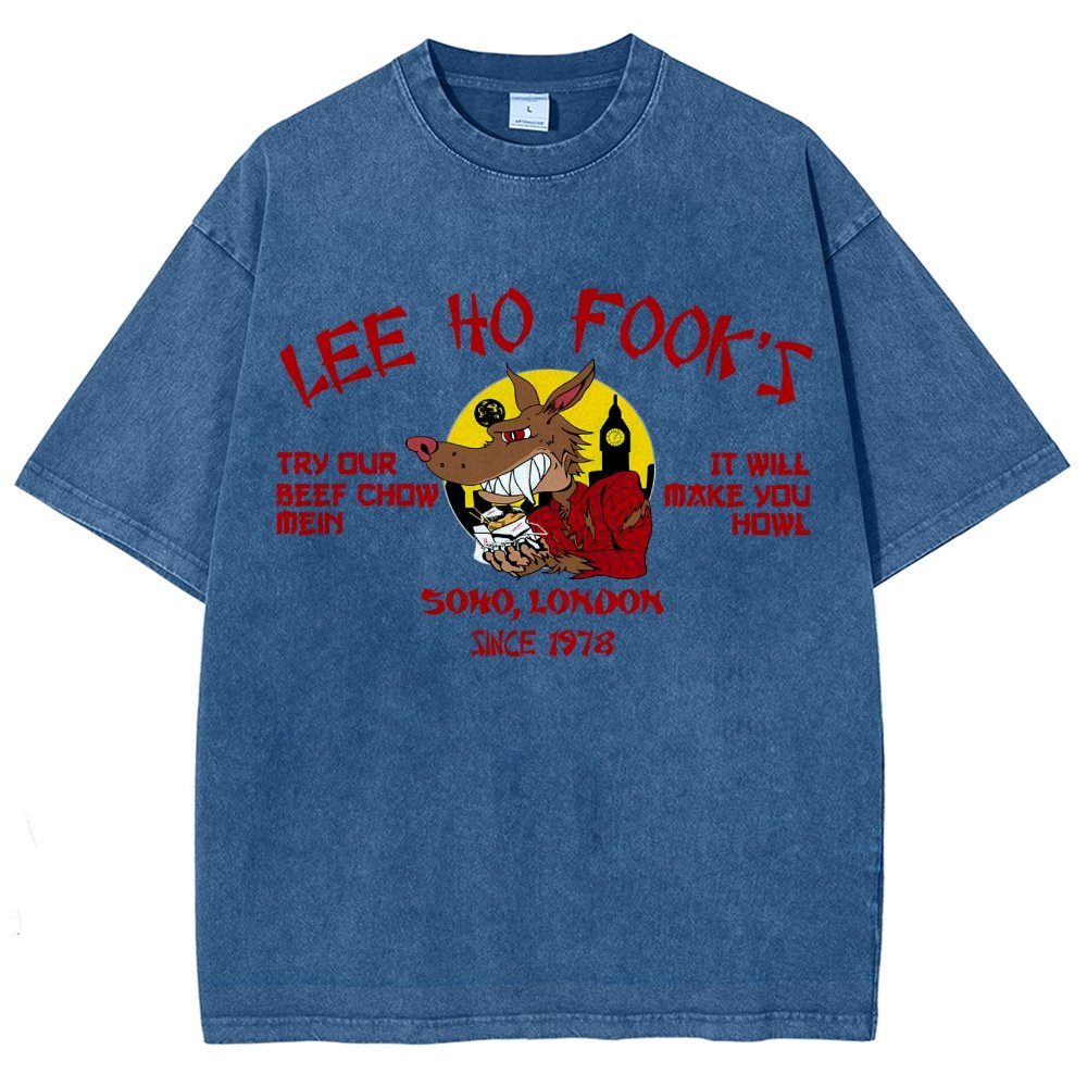 Lee Ho Fooks Soho London Since 1978 Vintage Distressed T-shirt