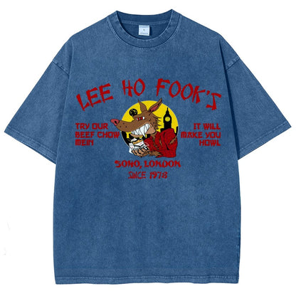 Lee Ho Fooks Soho London Since 1978 Vintage Distressed T-shirt