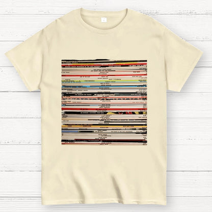 Vintage Vinyl Records Unisex Geek T-Shirt