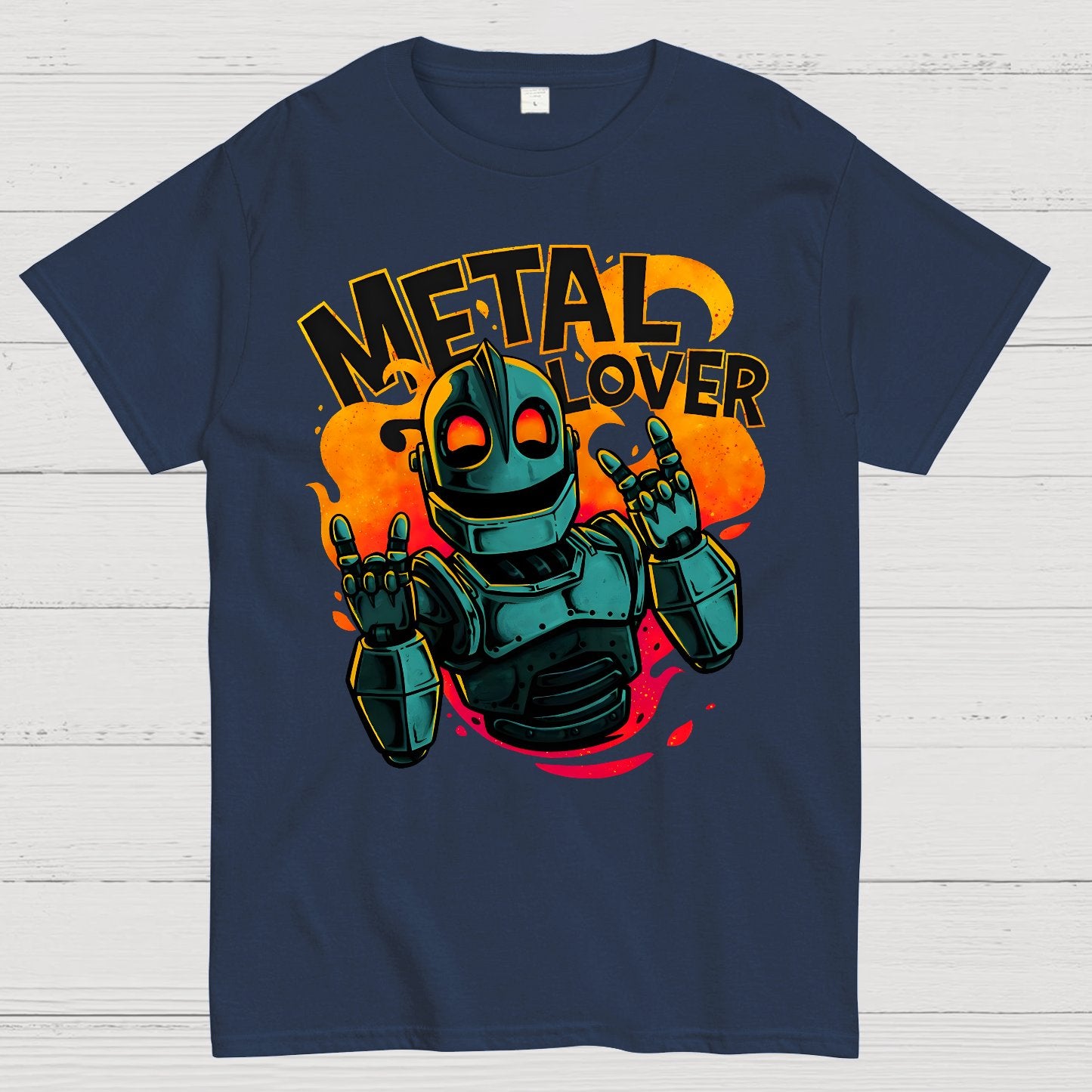 Giant Metal Lover Geek T-Shirt
