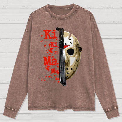 Kill Her Mommy Washed Long Sleeve Tee