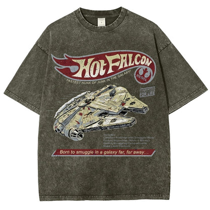 Hot Falcon Vintage Distressed T-shirt