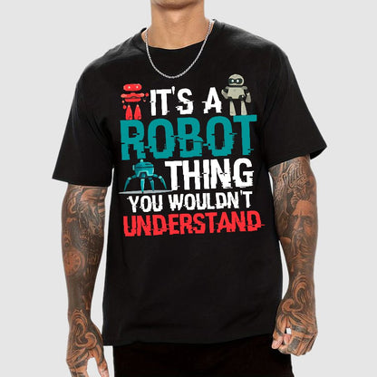 Robot Science Geek T-Shirt