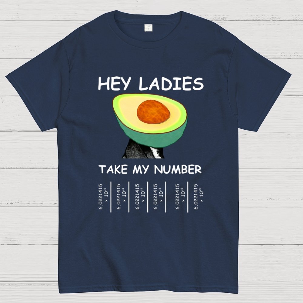 Avocadro - Funny Avogadro's Number Geek T-Shirt