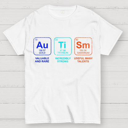 Autism Periodic Table Geek T-Shirt
