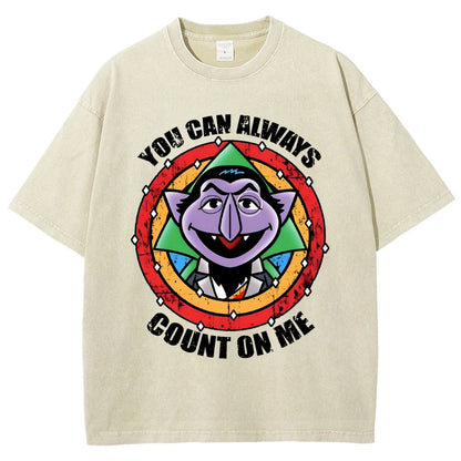 Count On Me Vintage Distressed T-shirt