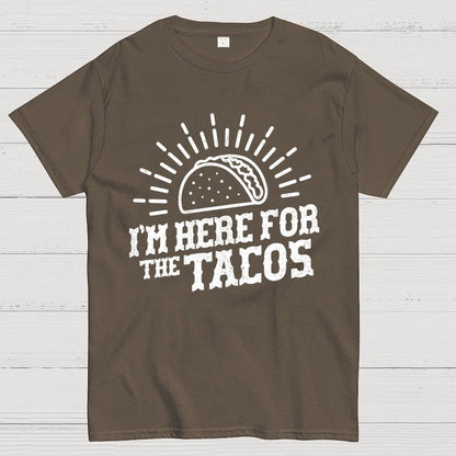 I'm Here For The Tacos Geek T-Shirt