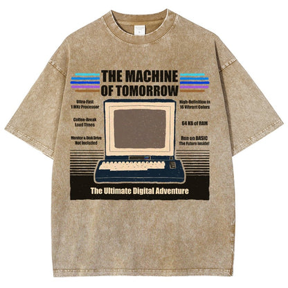 The Machine of Tomorrow Vintage Distressed T-shirt