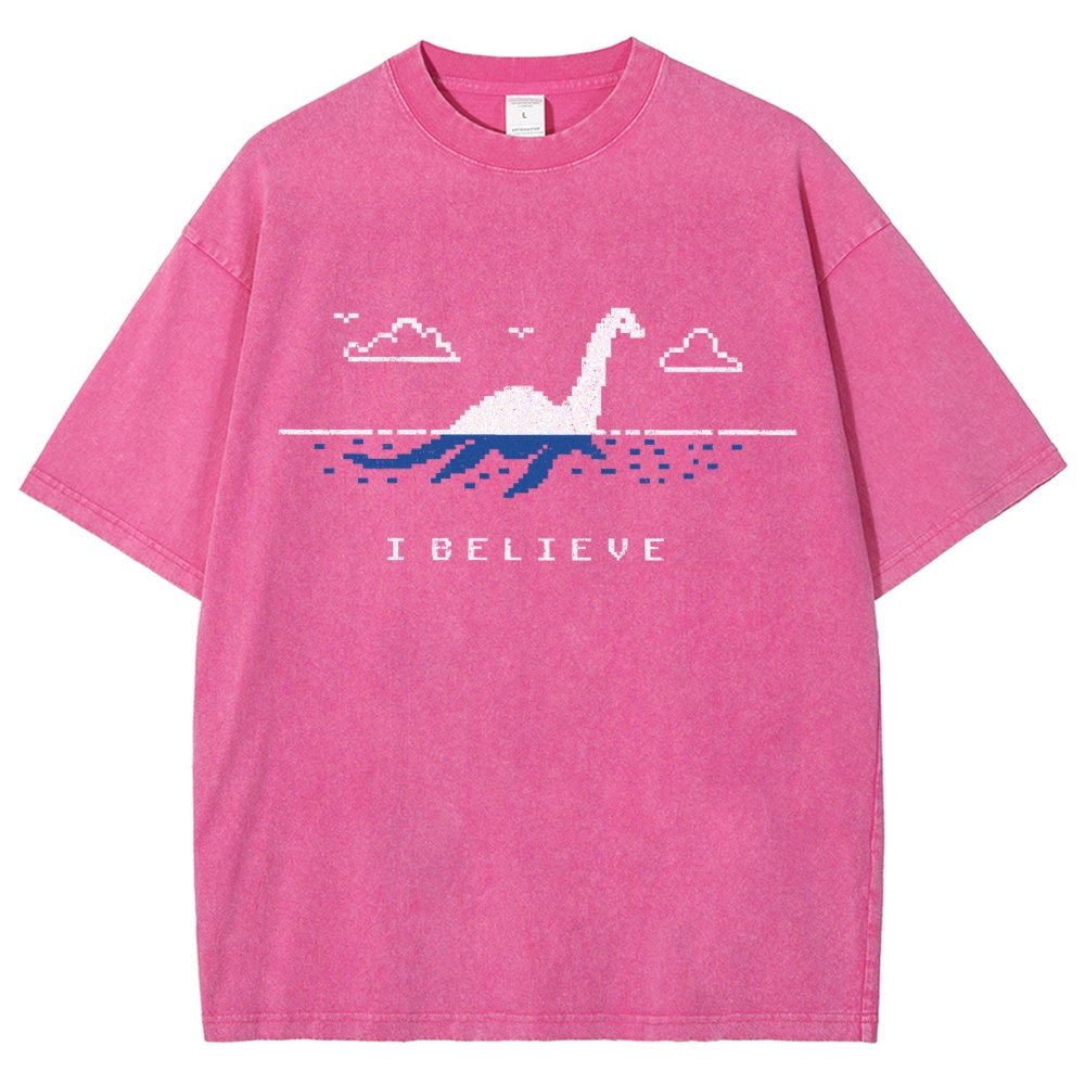 I Believe Vintage Distressed T-shirt