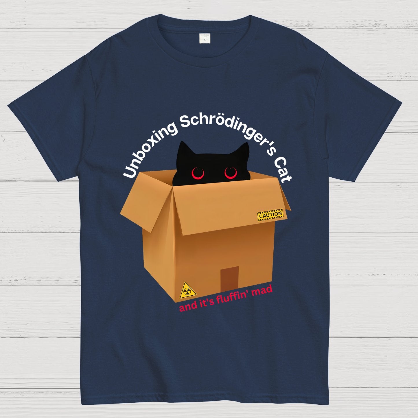 Unboxing Schrodinger's Cat Geeky T-Shirt