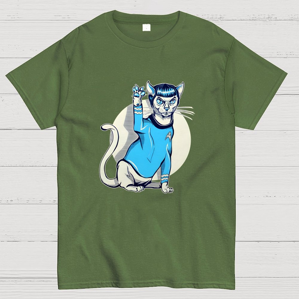Nap Long And Pros-Purr Geek T-Shirt