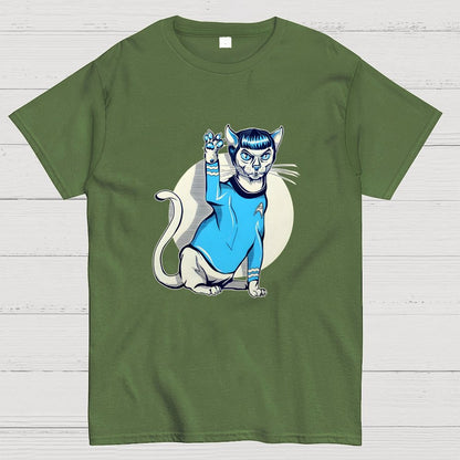 Nap Long And Pros-Purr Geek T-Shirt
