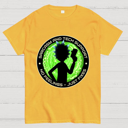 Sarcasm And Tech Support Scientist Geek T-Shirt