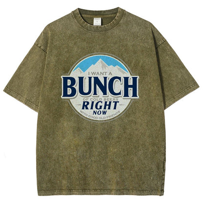 Cold Beers and Friends Right Now! Vintage Distressed T-shirt