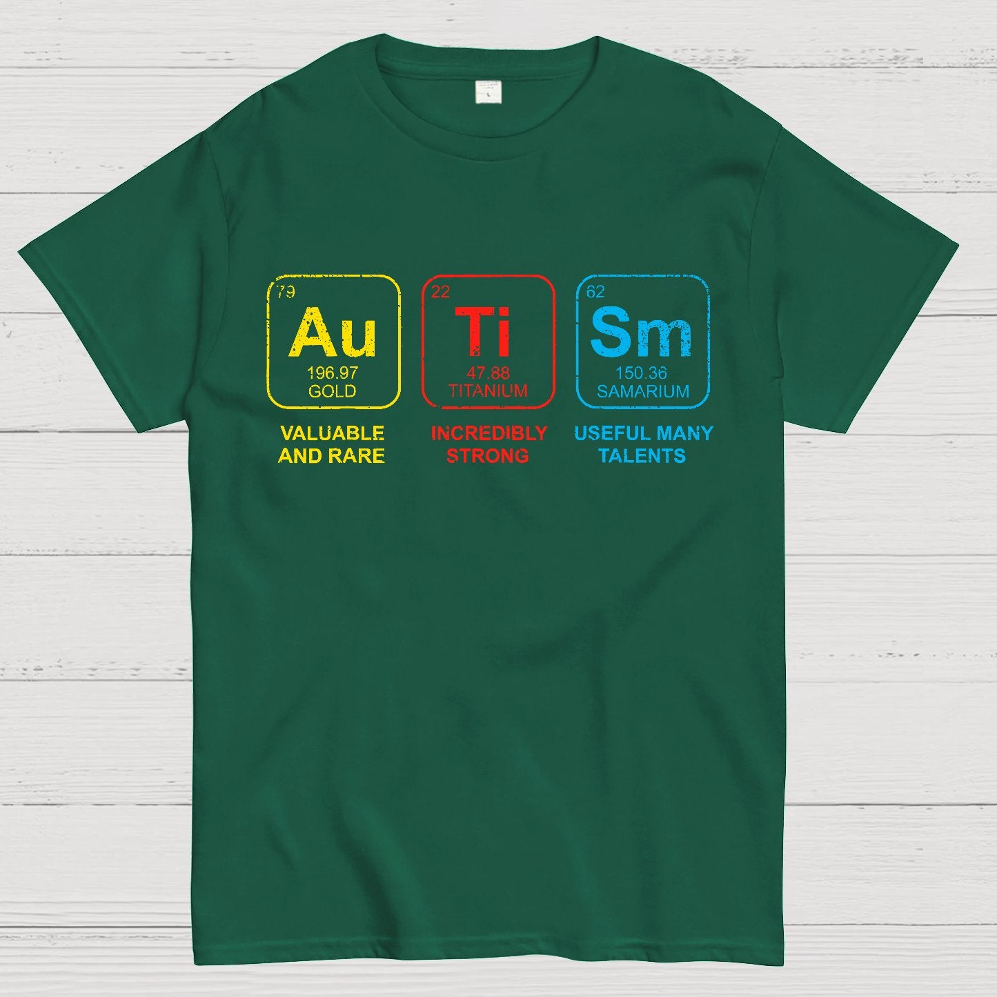 Autism Periodic Table Geek T-Shirt