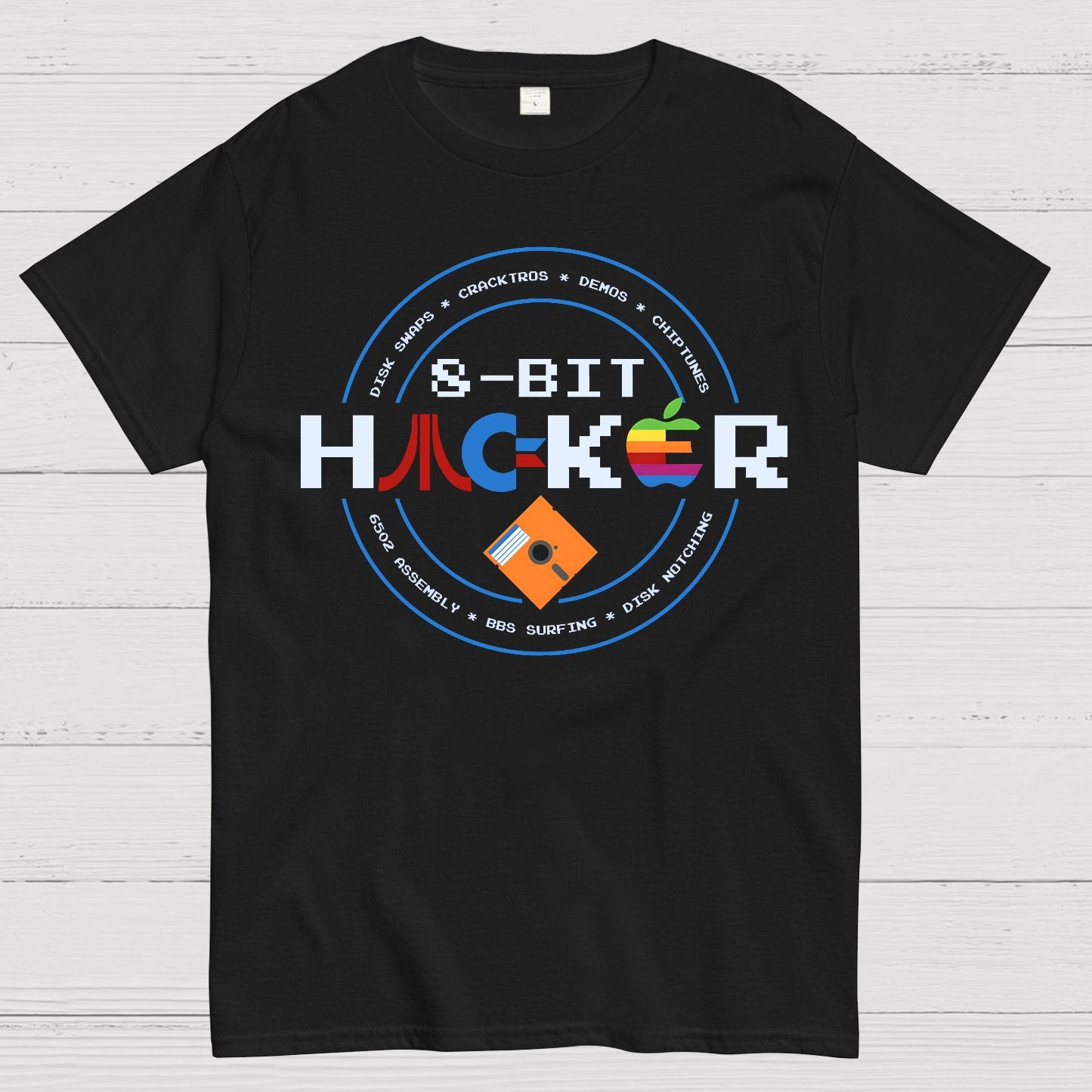 8-bit Hacker Geek T-Shirt