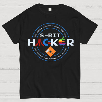 8-bit Hacker Geek T-Shirt