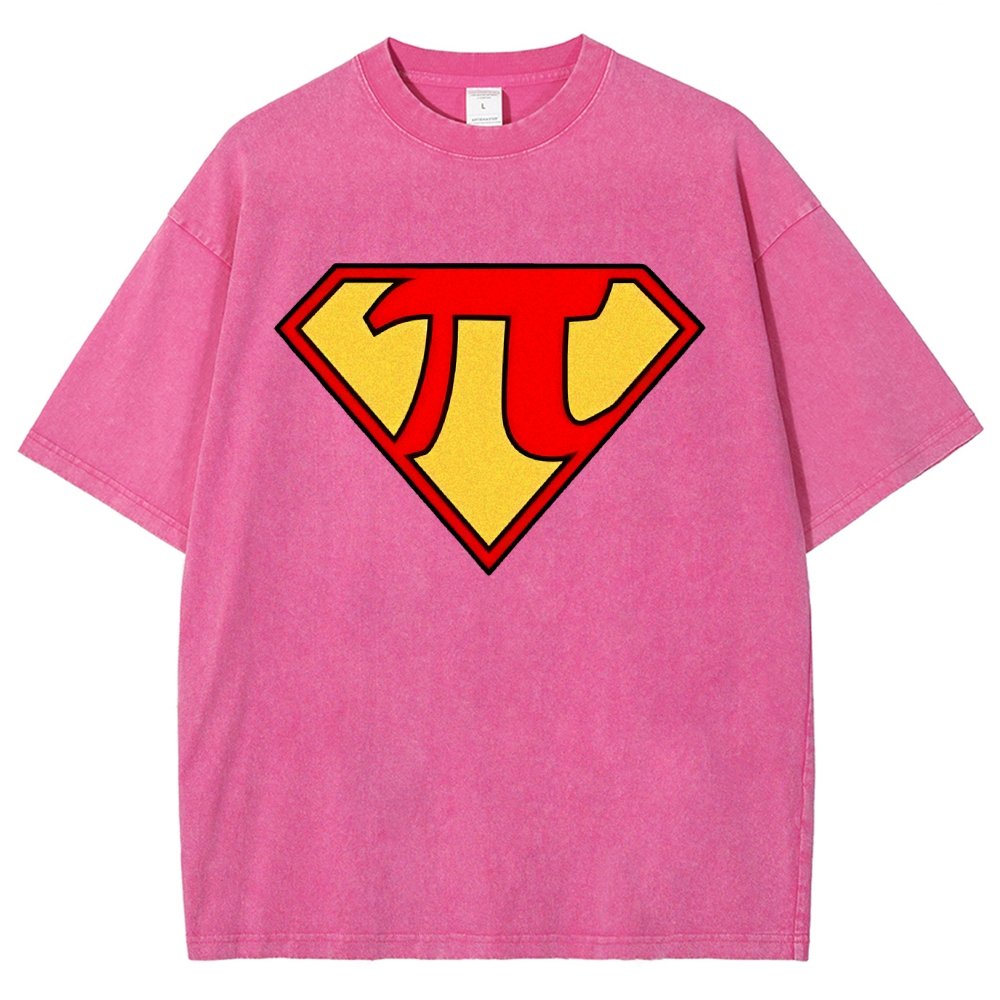 Super Pi Hero Vintage Distressed T-shirt