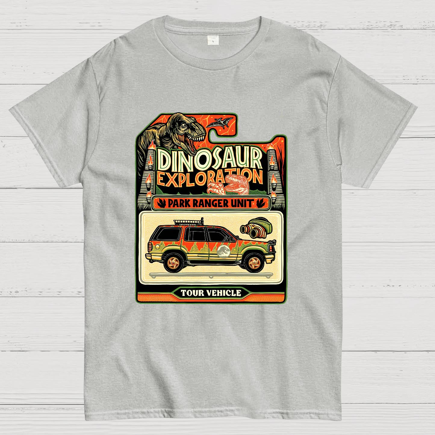 Dinosaur Exploration Vehicle Geeky T-Shirt