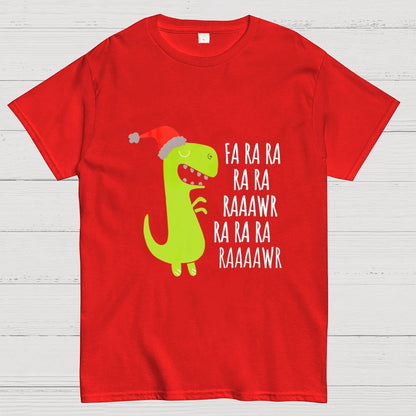 Dinosaur Fa Ra RaRawrRawr Geek T-Shirt