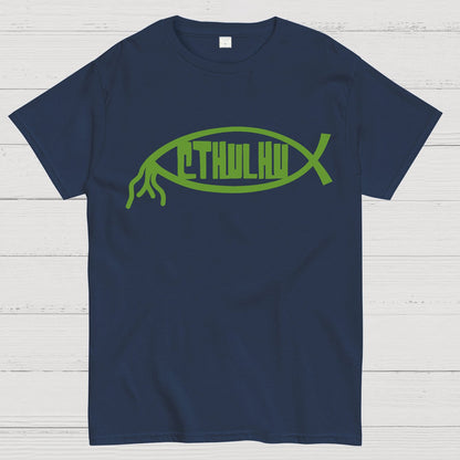 Cthulhu Fish Geek T-Shirt
