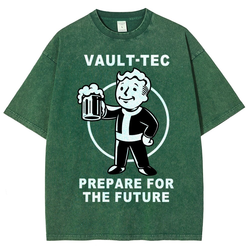prepare for the future Vintage Distressed T-shirt