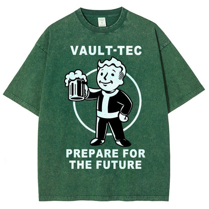 prepare for the future Vintage Distressed T-shirt