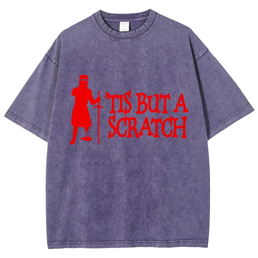 TIS BUT A SCRATCH Vintage Distressed T-shirt