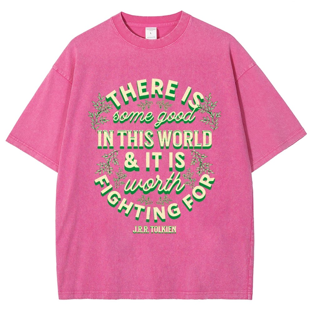 There is Some Good in This World Vintage Distressed T-shirt