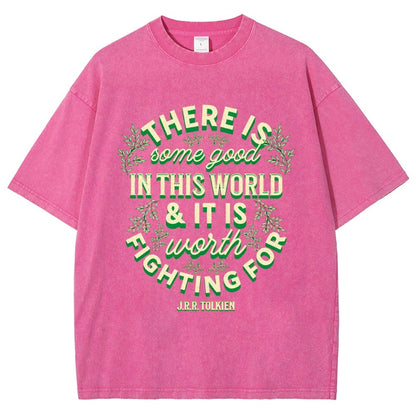 There is Some Good in This World Vintage Distressed T-shirt