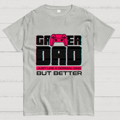 Gamer Dad for Fathers day Geek T-Shirt
