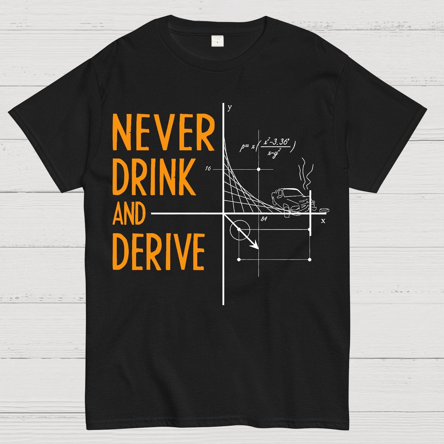 Never Drink and Derive Geek T-Shirt