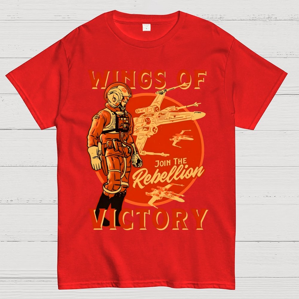 Wings of Triumph Victory Recruitment Geek T-Shirt