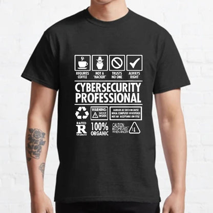 Cybersecurity Professional Geeky T-Shirt