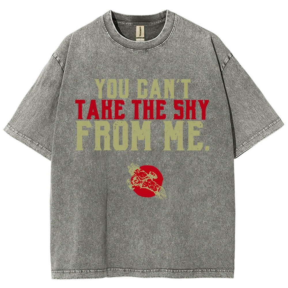 Serenity Front Vintage Distressed T-shirt