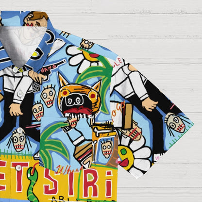Vintage Graffiti Geeky Shirt