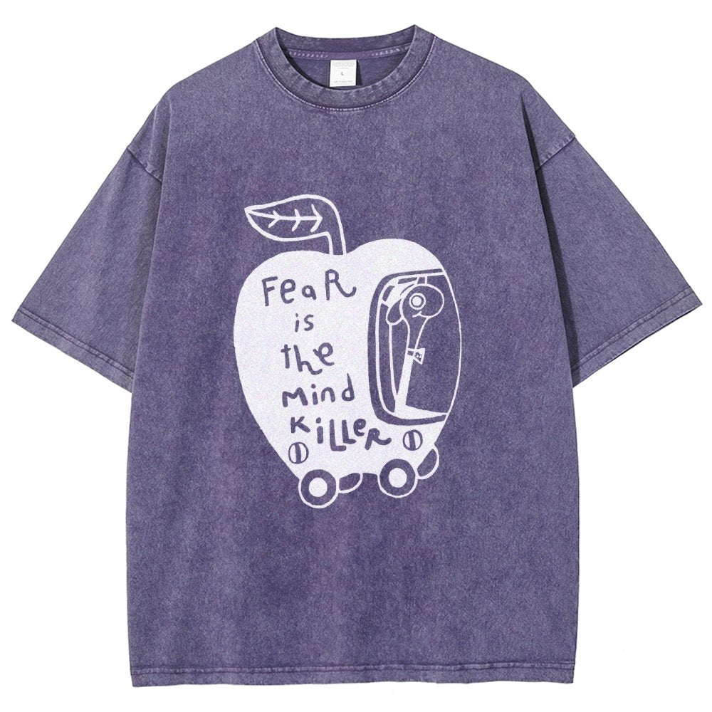 Fear Is The Mind Killer Vintage Distressed T-shirt