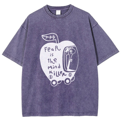 Fear Is The Mind Killer Vintage Distressed T-shirt