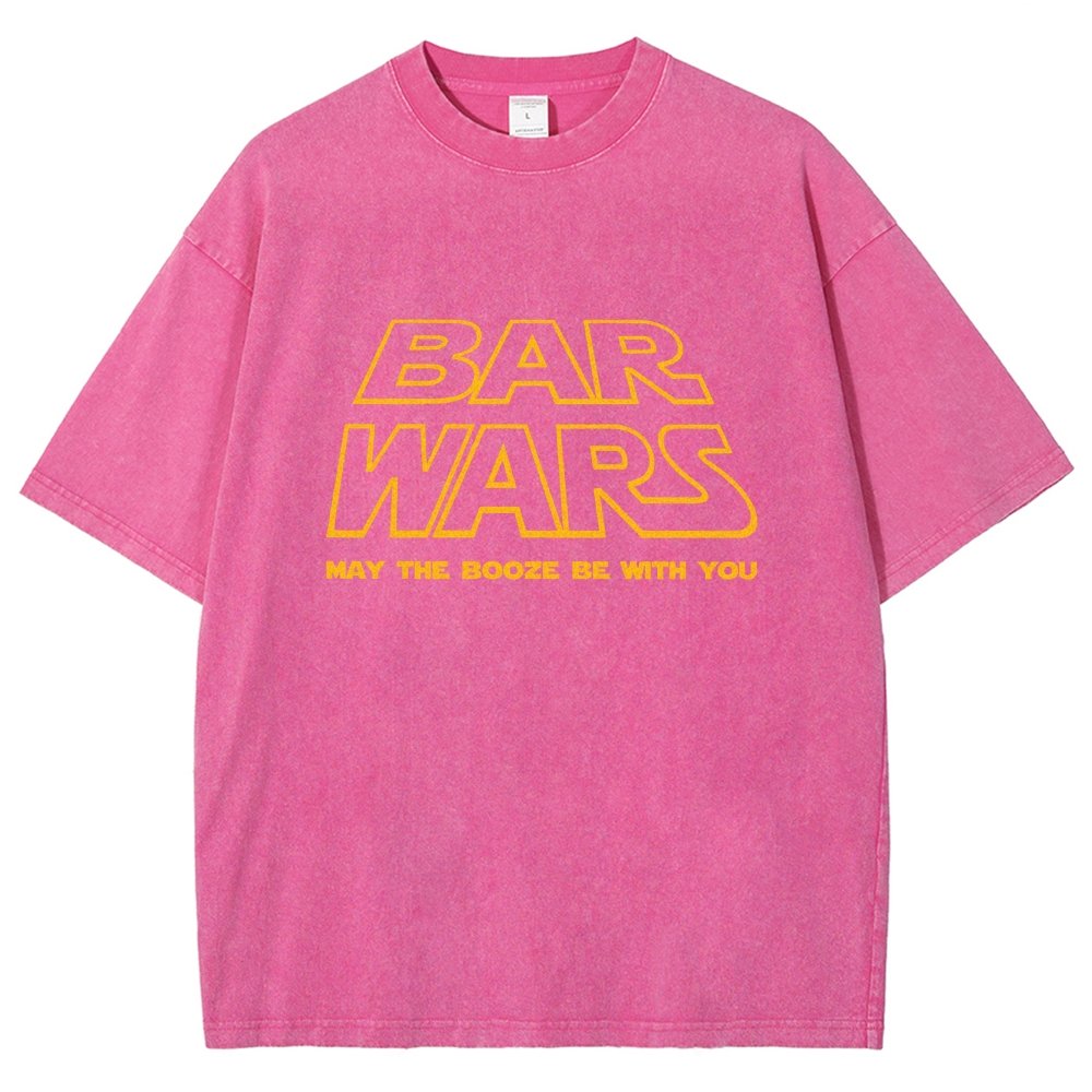 May The Booze Be With You Vintage Distressed T-shirt