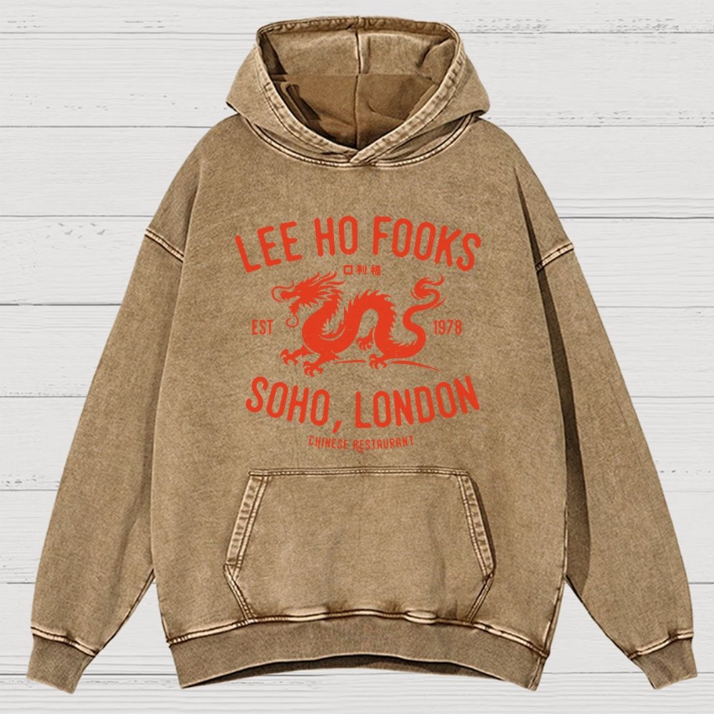 Lee Ho Fooks Vintage Distressed Hoodie