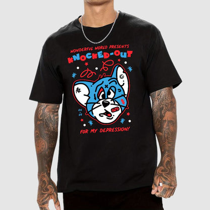 knocked-out. Sarcasm Geek T-Shirt